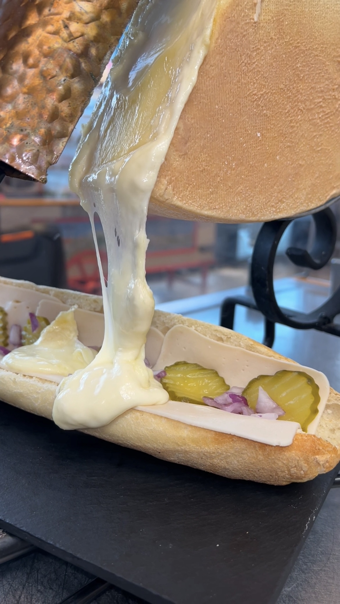 Sandwich raclette